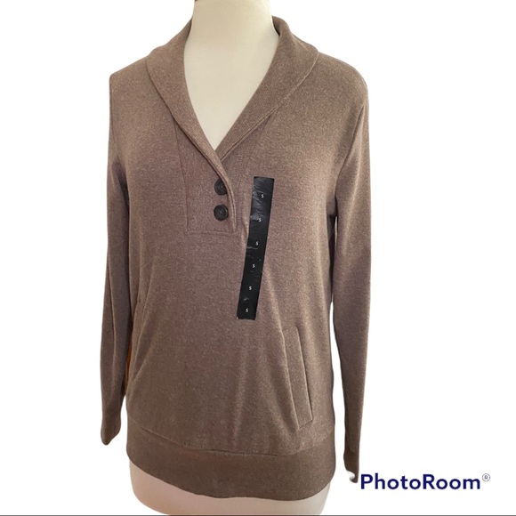SOLD Banana Republic BROWN PULLOVER SWEATER NWT - Picture 5 of 5